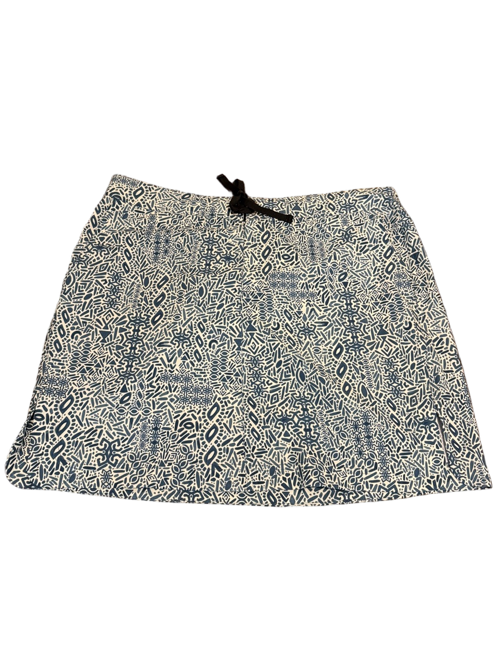 Ripskirt Hawaii Blue Green Lightweight Printed Skirt with Drawstring Size XL